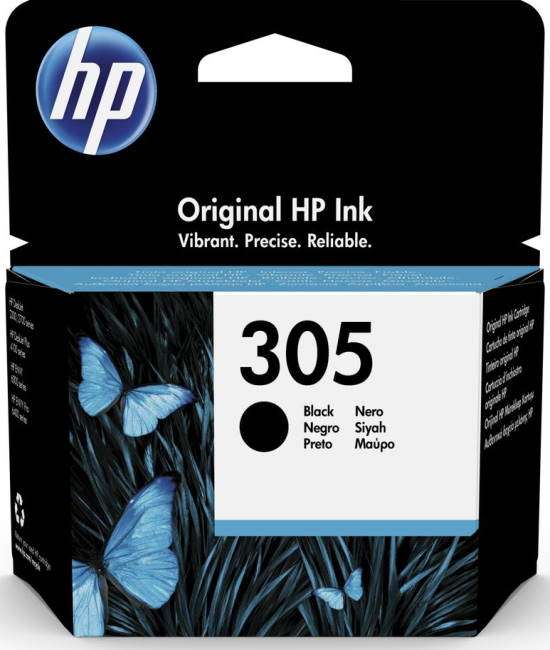 HP 305 Original Black Ink Cartridge HP 305 Original Black Ink Cartridge