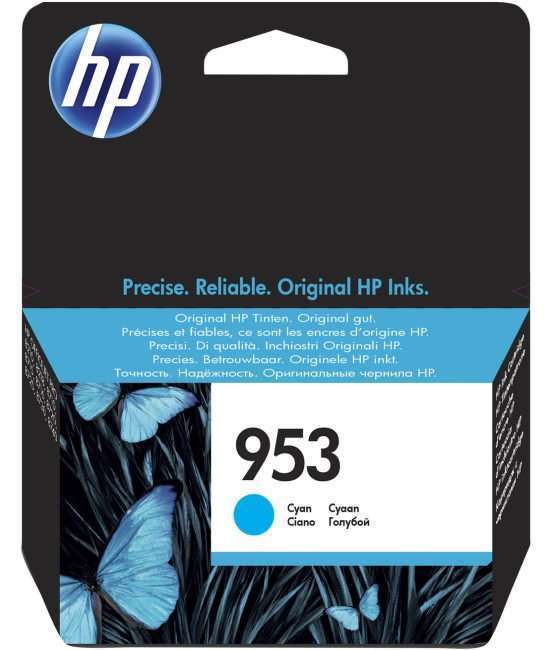 HP 953 (Yield 700 Pages) Cyan Original Ink Cartridge HP 953 (Yield 700 Pages) Cyan Original Ink Cartridge