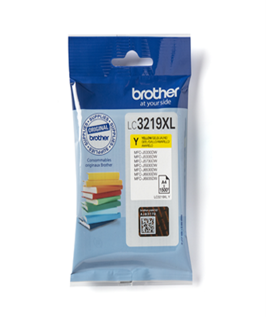 Brother LC3219XLY Yellow (Yield 1500 Pages) Brother LC3219XLY Yellow (Yield 1500 Pages)