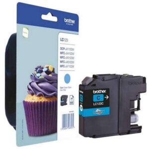 Brother LC123 Cyan Ink Cartridge (Low Capacity)