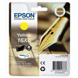 Epson T1634 Yellow Ink Cartridge (XL)