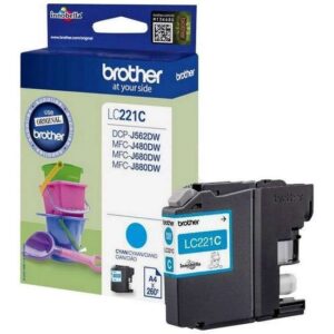 Brother LC221 Cyan cartridge (Low capacity)