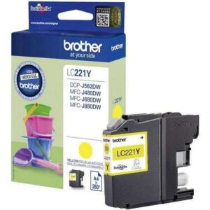 Brother LC221 Yellow cartridge (Low capacity)