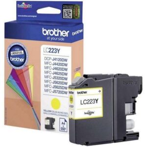 Brother LC223 Yellow Ink Cartridge. (Low Capacity)