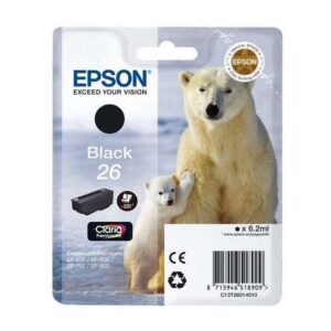 Epson T2601 Black Ink Cartridge