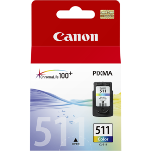 Canon CL-511 Tri-Colour Print Cartridge (Low Capacity)