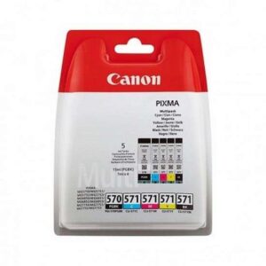 Canon PGI-570/CLI-571 Multi-Pack (Photo Black/Black/Cyan/Magenta/Yellow)