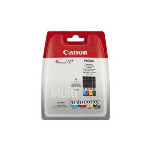 Canon CLI-551 Multipack (Black/Cyan/Magenta/Yellow)