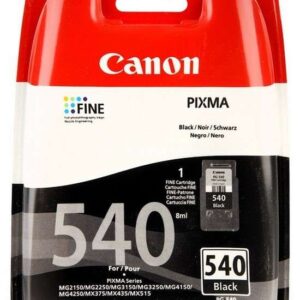 Canon PG-540 Black Print Cartridge (LC)