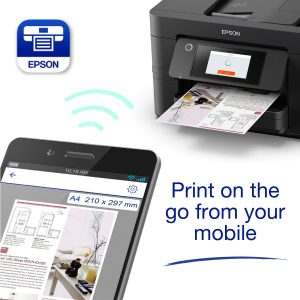 Epson WorkForce Pro WF-4820DWF A4 Multifunction Wireless Inkjet printer with 3 months free ink with ReadyPrint Subscription*